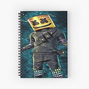 Music - Marshmello Spiral Notebook