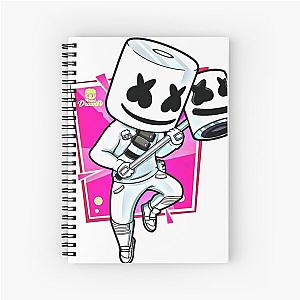 Music - Marshmello Spiral Notebook