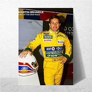 Brundle Lines Only Martin Brundle Posters