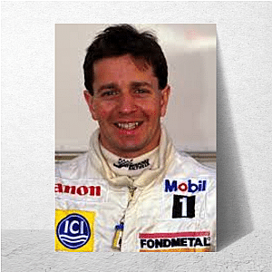 Brundle Knows the Game Martin Brundle Posters