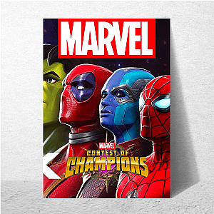 One Tap from a KO Marvel Contest Of Champions Posters