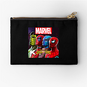 One Tap from a KO Marvel Contest Of Champions Zipper Pouches