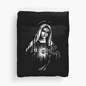 Virgin Mary- Heart Duvet Cover