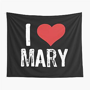 I Love Mary Tapestry