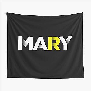 Mary Yellow Shadows Tapestry