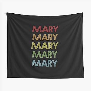 Mary Name - Multi Colored Custom Name Gift For Mary Tapestry