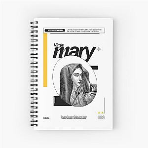 Virgin Mary Spiral Notebook