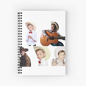 Mason Ramsey Compilation Active  Spiral Notebook