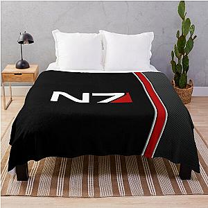 N7 Mass effect emblem! Throw Blanket