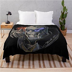 Garrus Vakarian Mass Effect Throw Blanket