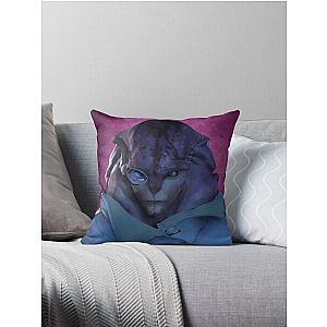 Jaal Ama Darav Mass Effect Throw Pillow