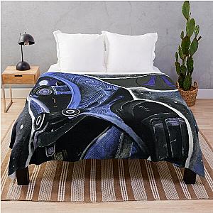 Mass Effect Tali Zorah Throw Blanket