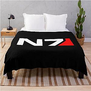 Mass Effect N7 Throw Blanket