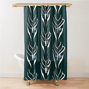 Mass Effect - Garrus (White)   Shower Curtain