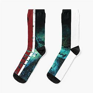 Mass Effect Tribute Armor Stripe Socks