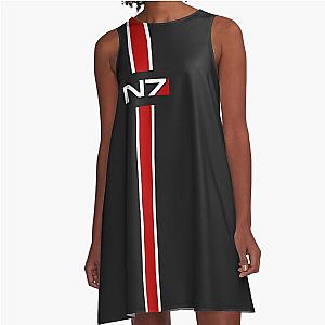 N7 emblem, Mass Effect A-Line Dress