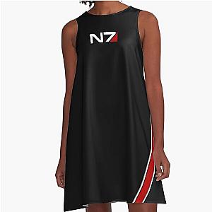 N7 Mass effect emblem! A-Line Dress