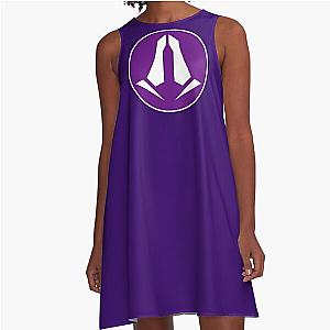 Mass Effect - Custom Quarian Fleet Logo A-Line Dress