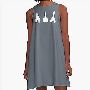 Mass Effect Normandy + Tempest   A-Line Dress