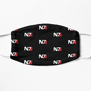 Pixellated N7 Spectre Badge Mass Effect Stripeless Flat Mask