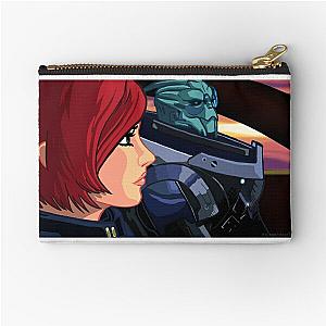 Mass Effect Cartoon - Old Friends Zipper Pouch