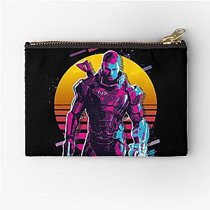 Commander Shepard - Mass Effect *80s Retro* Zipper Pouch