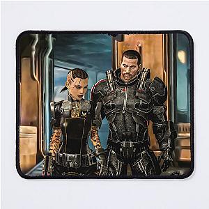 Mass Effect - Jack & Shepard Mouse Pad