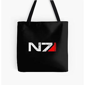 mass effect n7 All Over Print Tote Bag