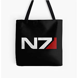 Mass Effect N7 All Over Print Tote Bag