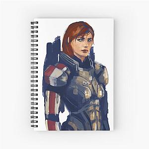 Femshep from Mass Effect Spiral Notebook