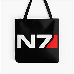 Mass Effect N7 All Over Print Tote Bag