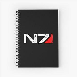 mass effect n7 Spiral Notebook