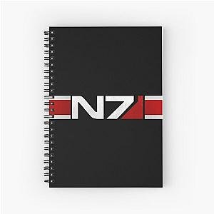 Mass Effect Horizontal N7 Spiral Notebook