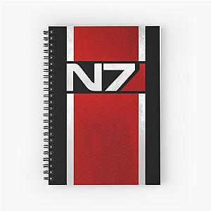 Mass Effect Vertical N7 Spiral Notebook