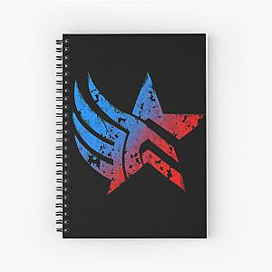 Mass Effect Paragon Renegade Distressed Spiral Notebook