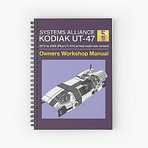 Mass Effect - Kodiak - Owners Manual (Modern) Spiral Notebook