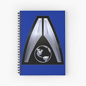 Mass Effect - Custom Alliance Logo Spiral Notebook