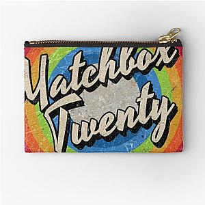 Vintage Style Circle - Matchbox Twenty  Zipper Pouch