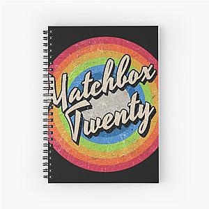 Vintage Style Circle - Matchbox Twenty  Spiral Notebook