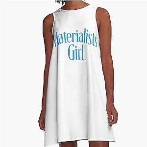 Materialist's girl A-line dress