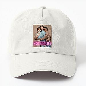 Bisexuality in a nutshell Materialist Dad Hat