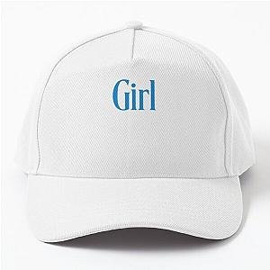 Materialistic Girl Aesthetic Typography T-shirt Baseball Cap