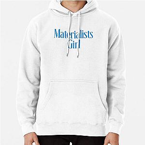 Materialist Girl Aesthetic Typo Pullover Hoodie