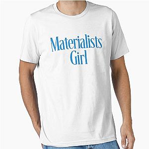 Materialist's Girl Aesthetic Typography T shirt Essential T-Shirt