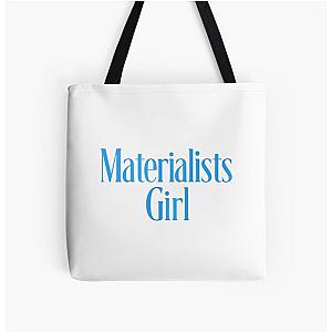 Materialist Girl Over Print Tote Bag