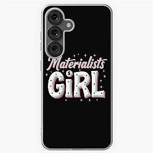 Materialist's Girl Fashion Tee Style Samsung Galaxy Soft Case