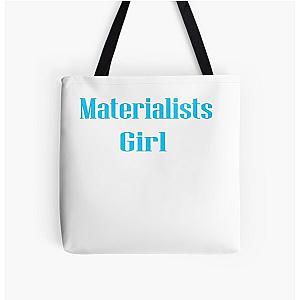 Materialist's Girl All Over Print Tote Bag