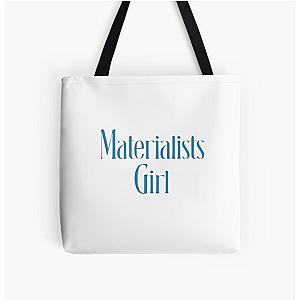 Materialist's Girl All Over Print Tote Bag