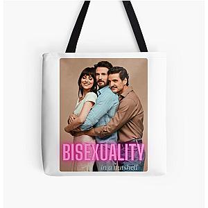 Bisexuality in a nutshell - Materialist shirt All Over Print Tote Bag