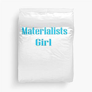 Materialist's Girl Duvet Cover